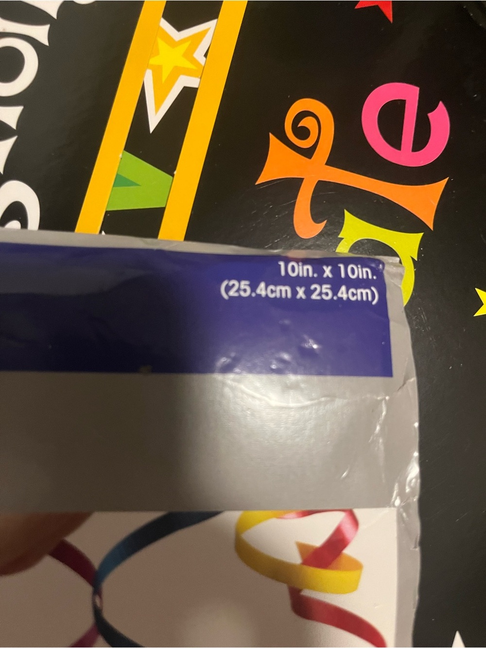 Card Box — Multicolor Graduation Star Design - Picture 5 of 6